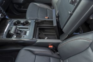 Ford F-150 Console Safe - Tuffy Products - Flow-Thru Console - Black - `21-`24 Ford F-150 Console Safe - Tuffy Products - Flow-Thru Console - Black - `21-`24